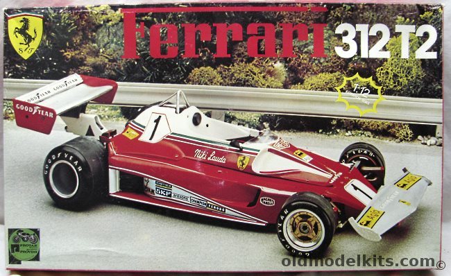 Protar 1/12 Ferrari 312-T2, 159 plastic model kit